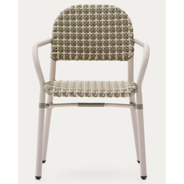 Садовый стул La Forma Tuccia O00110NW20 Бежево-зеленый-3