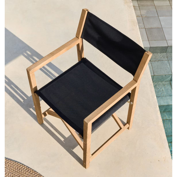 Стул складной La Forma Vilara C00165FA01 Черный-1