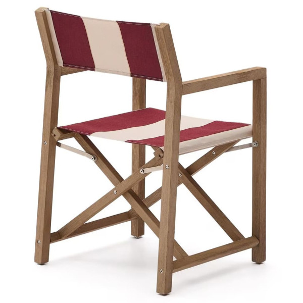 Стул складной La Forma Vilara CC00161AC34 Красный/бежевый-5