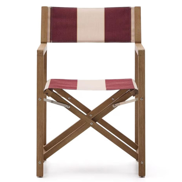 Стул складной La Forma Vilara CC00161AC34 Красный/бежевый-3