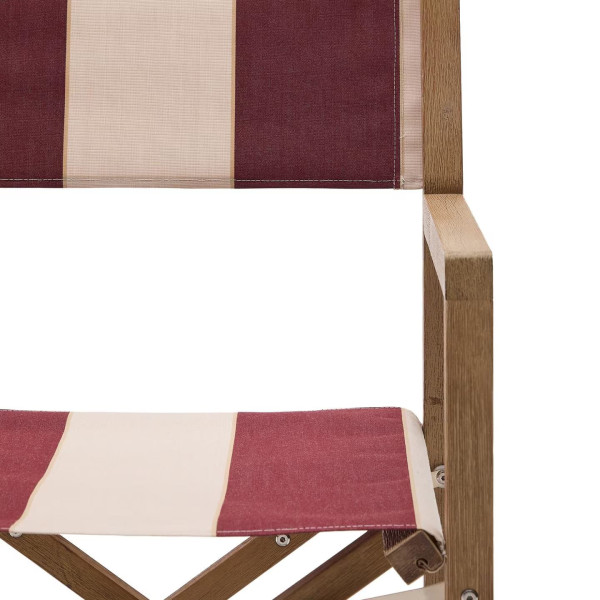 Стул складной La Forma Vilara CC00161AC34 Красный/бежевый-6