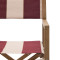 Стул складной La Forma Vilara CC00161AC34 Красный/бежевый-6-thumb