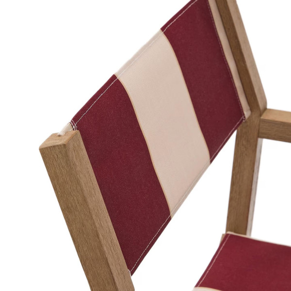 Стул складной La Forma Vilara CC00161AC34 Красный/бежевый-8