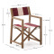 Стул складной La Forma Vilara CC00161AC34 Красный/бежевый-10-thumb