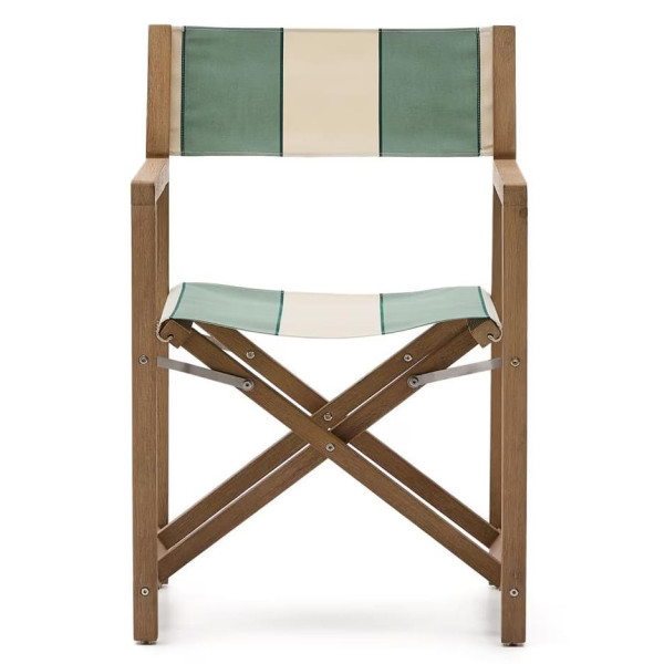 Стул складной La Forma Vilara CC00161AL06 Зеленый/бежевый-3