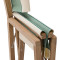 Стул складной La Forma Vilara CC00161AL06 Зеленый/бежевый-9-thumb