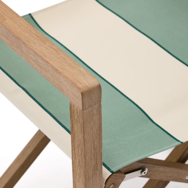 Стул складной La Forma Vilara CC00161AL06 Зеленый/бежевый-7