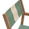 Стул складной La Forma Vilara CC00161AL06 Зеленый/бежевый-8-thumb