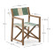 Стул складной La Forma Vilara CC00161AL06 Зеленый/бежевый-10-thumb