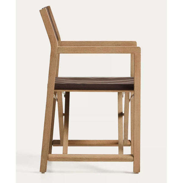 Стул складной La Forma Vilara CC00161HK08 Коричневый/бежевый-2