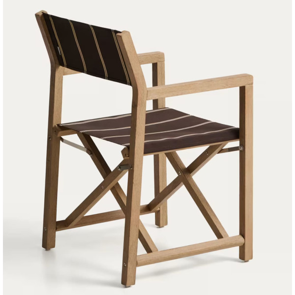 Стул складной La Forma Vilara CC00161HK08 Коричневый/бежевый-3
