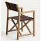 Стул складной La Forma Vilara CC00161HK08 Коричневый/бежевый-3-thumb