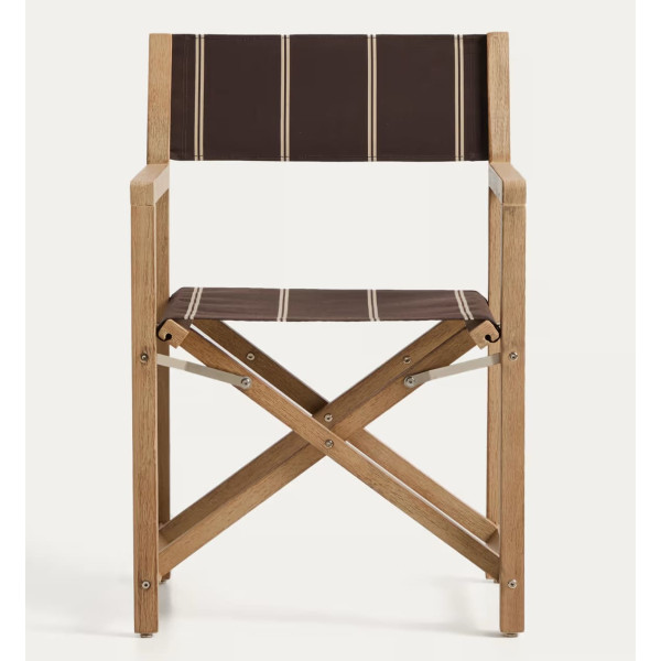 Стул складной La Forma Vilara CC00161HK08 Коричневый/бежевый-1
