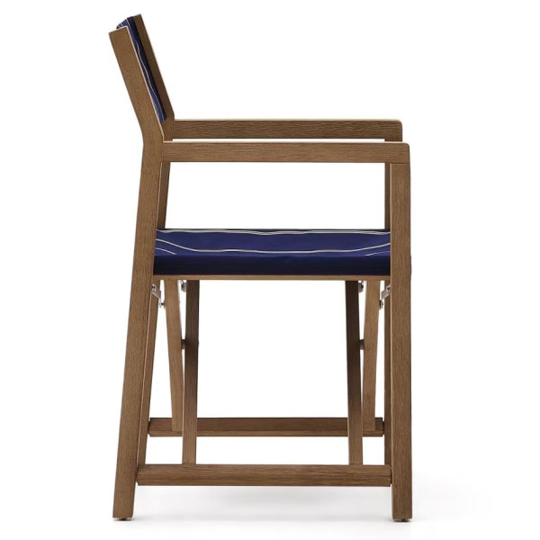 Стул складной La Forma Vilara CC00161HK25 Синий/бежевый-5