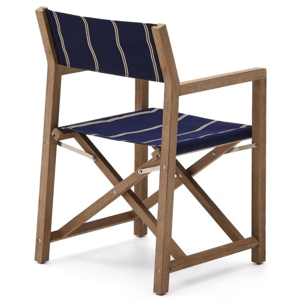 Стул складной La Forma Vilara CC00161HK25 Синий/бежевый-6