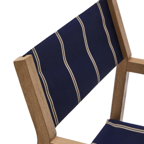 Стул складной La Forma Vilara CC00161HK25 Синий/бежевый-9