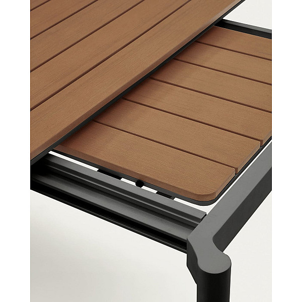 Розкладний обідній стіл La Forma CANYELLES J0200005MM46 140 (200) x 90 см-6