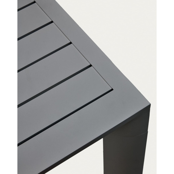 Обеденный стол La Forma CULIP J0100008NN02 Серый 90х180 см-2