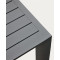 Обідній стіл La Forma CULIP J0100008NN02 Сірий 90х180 см-2-thumb