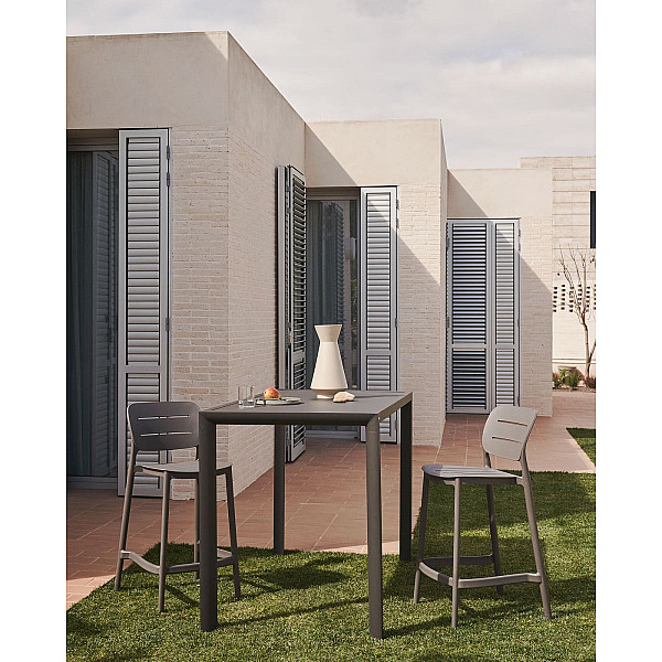 Обеденный стол La Forma CULIP J0100040NN02 Серый 77х150 см-1