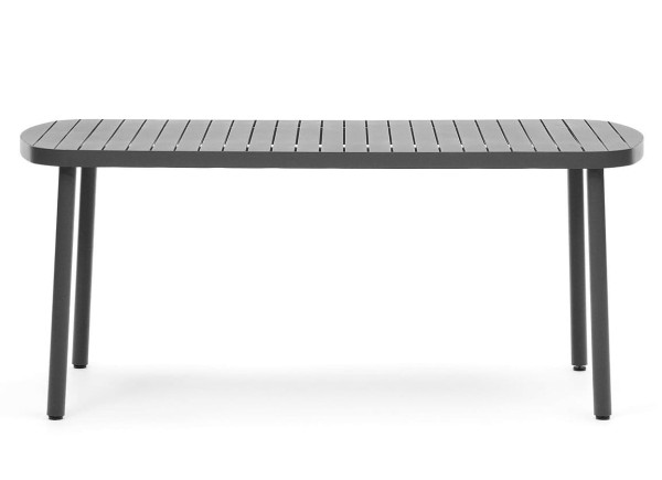 Обеденный стол садовый La Forma JONCOLS J0800007NN02 Серый 180 х 90 см-0