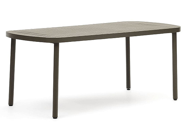 Обідній стіл садовий La Forma JONCOLS J0800007NN19 Зелений 180 х 90 см-3