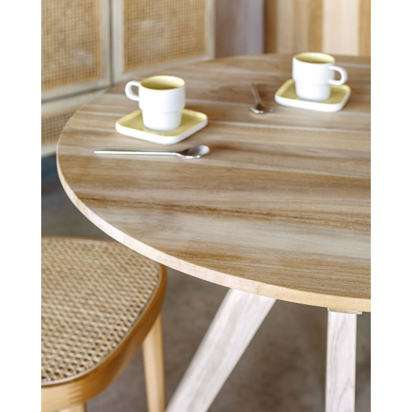 Обеденный садовый стол La Forma MAIAL CC2125M47 Ø 90 см-4