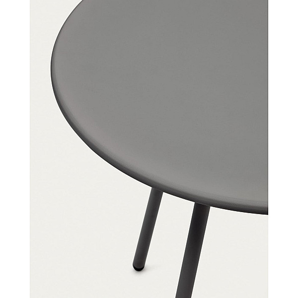 Обідній стіл садовий La Forma MONTJOI J0400004NN02 Сірий Ø 70 см-2