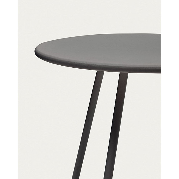 Обідній стіл садовий La Forma MONTJOI J0400004NN02 Сірий Ø 70 см-3