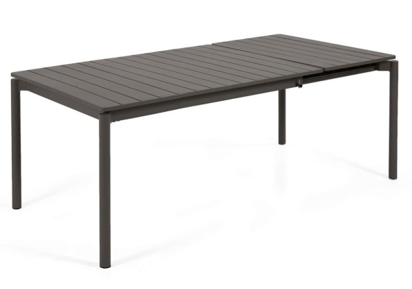 Раскладной обеденный садовый стол La Forma ZALTANA LH0722R02 Темно-серый 140 (200) x 90 см-3