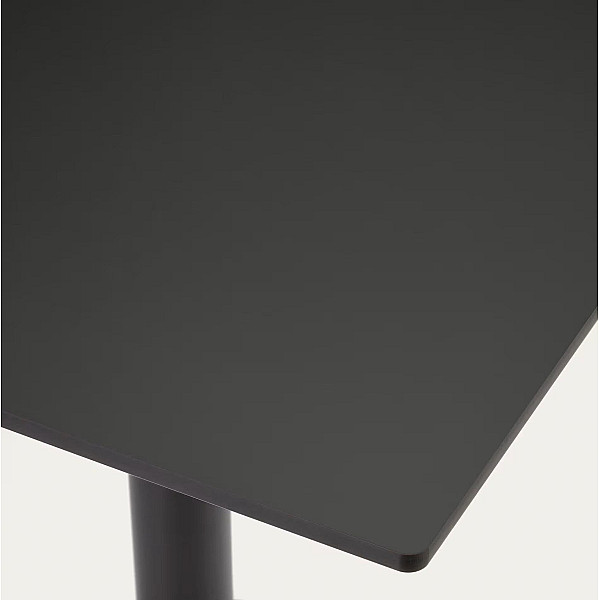 Cтіл La Forma DINA T09010HP01 Чорний 68х68 см-2
