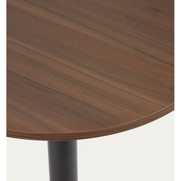 Cтіл La Forma DINA T09010WM41 Горіх Ø 70 см-1