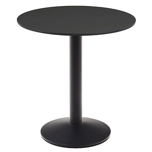 Cтол La Forma DINA T09011HP01 Черный Ø 68 см-0