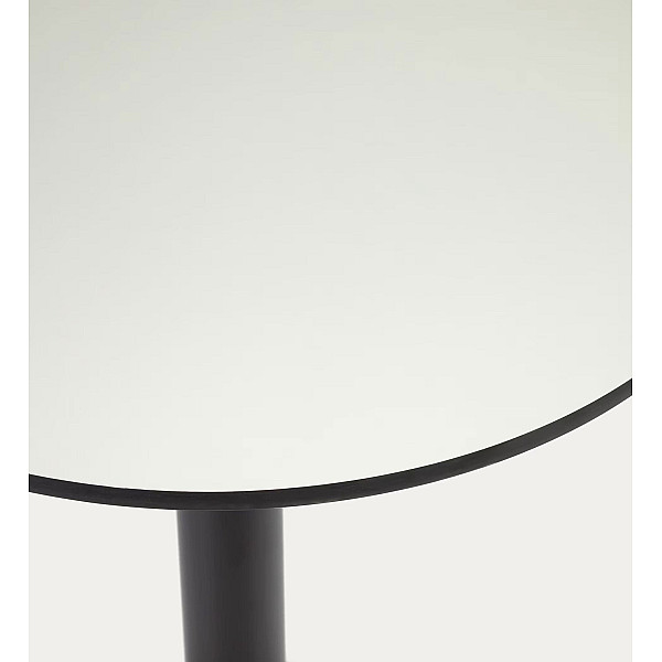 Cтол La Forma DINA T09011HP05 Белый Ø 68 см-2