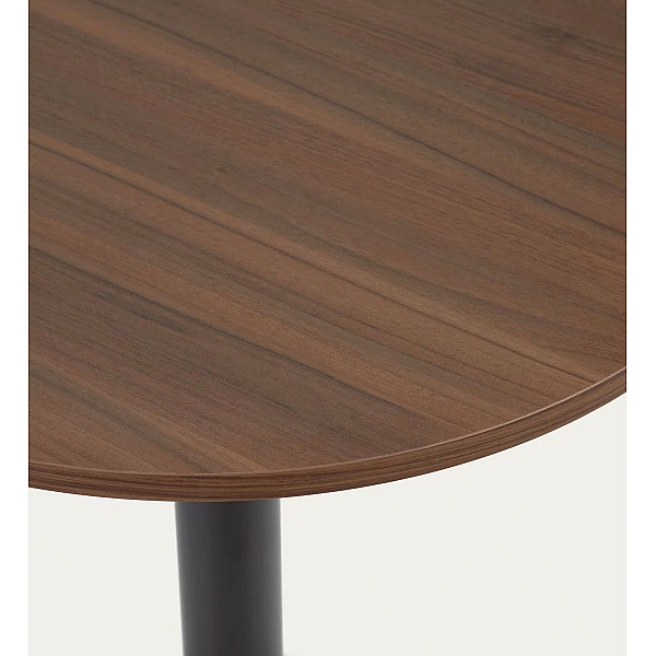 Cтіл La Forma DINA T09031WM41 Горіх Ø 70 см-2