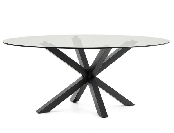 Овальный обеденный стол La Forma ARGO CC1355C05 Ø 200 x 100 см-2