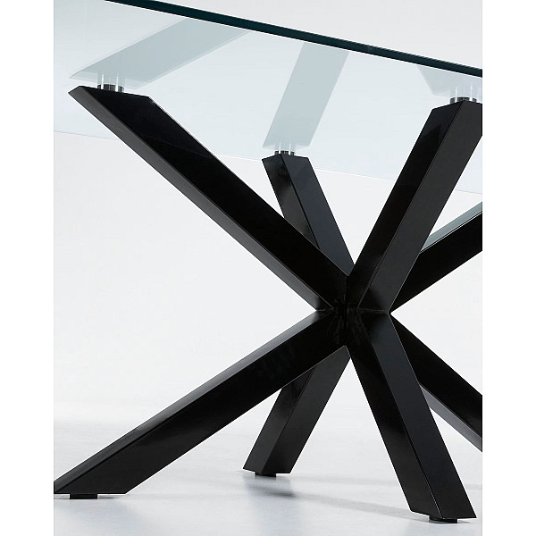 Обеденный стол La Forma ARYA 200х100 см Прозрачный C408C07-5