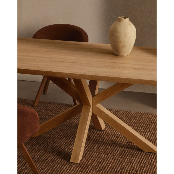 Обеденный стол La Forma ARYA 200х100 см Дуб сонома C429M46-3