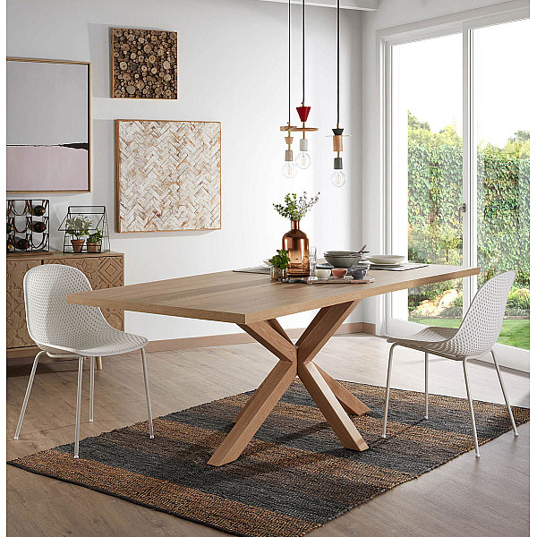 Обеденный стол La Forma ARYA 200х100 см Дуб сонома C429M46-0