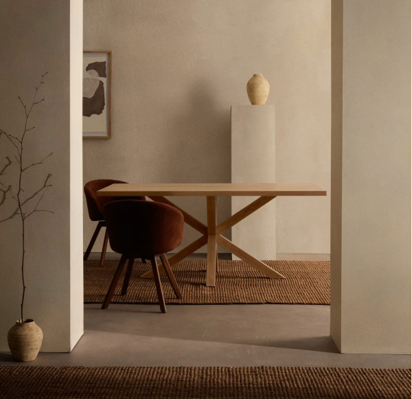 Обеденный стол La Forma ARYA 200х100 см Дуб сонома C429M46-1