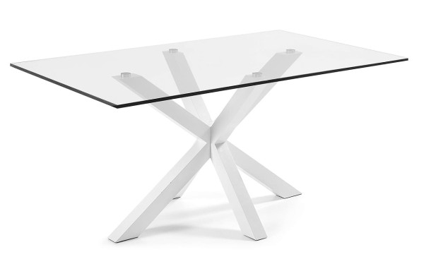 Обеденный стол La Forma ARYA 160х90 см Прозрачный C435C07-4