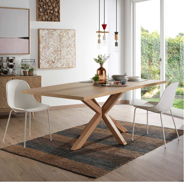 Обідній стіл La Forma ARYA 160х100 см Дуб сонома CC1312M46-0