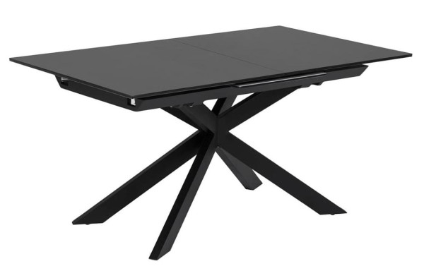 Раскладной обеденный стол La Forma ATMINDA 160 (210) x 90 см Черный CC5180C01-1