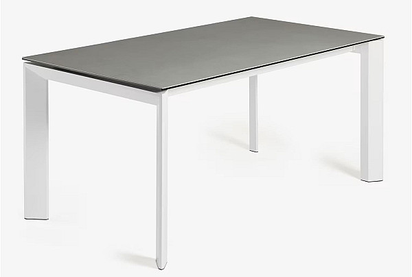 Керамічний стіл розкладний обідній La Forma ATTA CC0179HP 90-140 (200) см-0