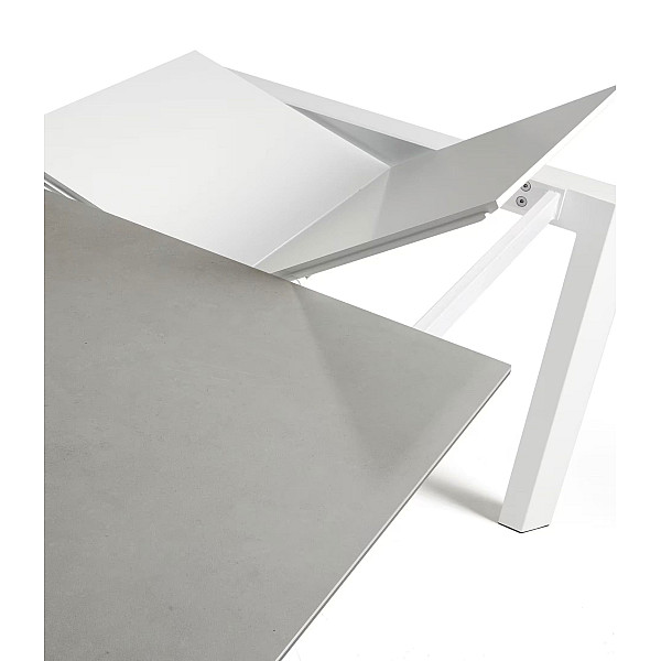 Керамічний стіл розкладний обідній La Forma ATTA CC0179HP 90-140 (200) см-3