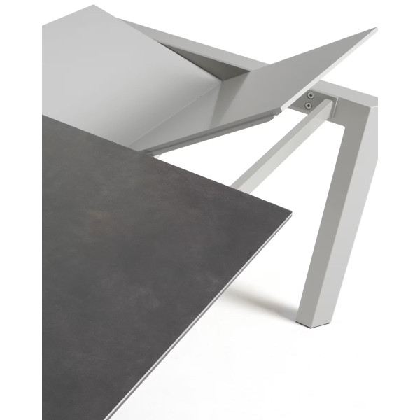 Керамічний стіл розкладний обідній La Forma ATTA CC0182VR 90-160 (220) см-4