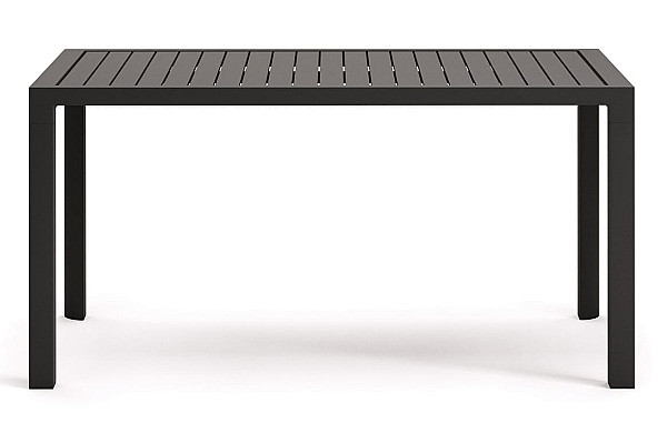 Обеденный стол La Forma CULIP J0100039NN02 Серый 77х150 см-1