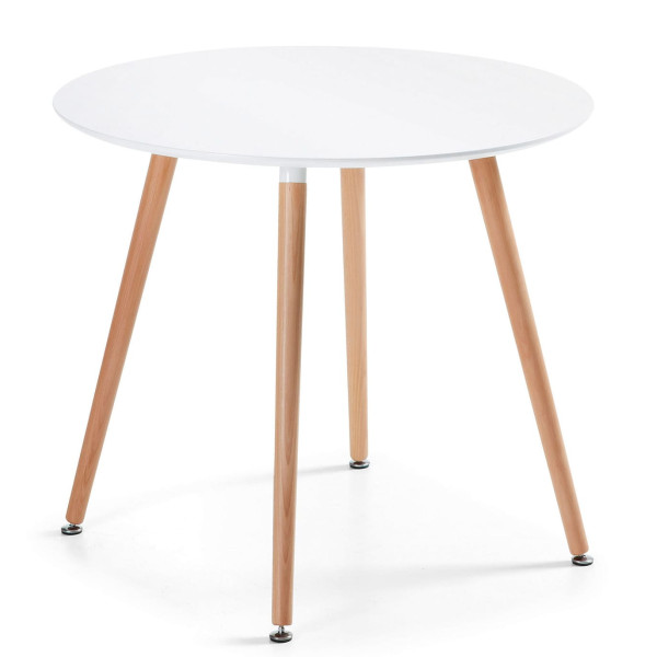 Обеденный стол La Forma DAW 100 см Белый C500L05-1