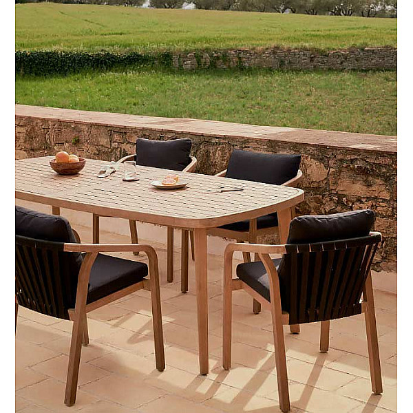 Обідній стіл La Forma MASET J0100047MM47 90х170 см-0