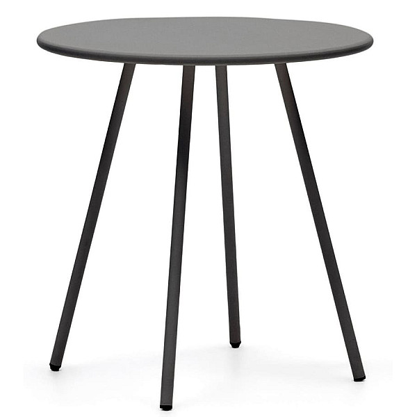 Обідній стіл садовий La Forma MONTJOI J0400004NN02 Сірий Ø 70 см-1